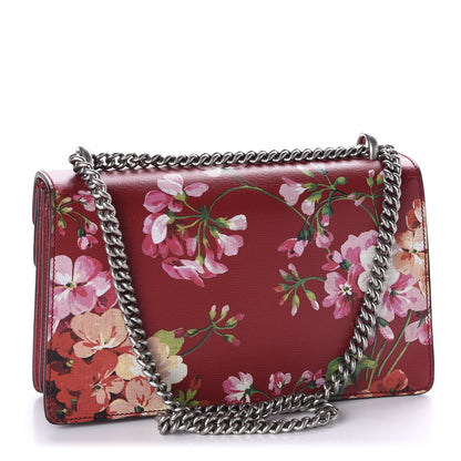 Gucci Calfskin Blooms Print Small Dionysus Shoulder Bag Romantic Cherry Multicolor 3 of 11
