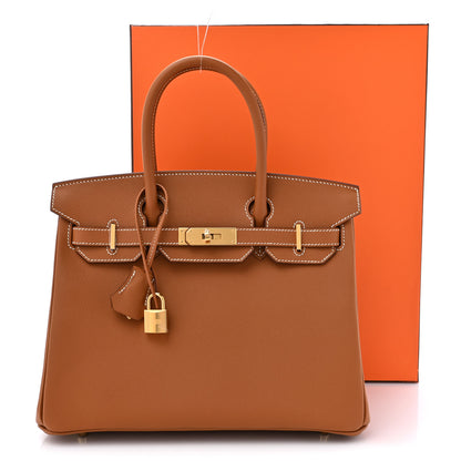 Hermes Epsom Birkin 30 Gold 11 of 11
