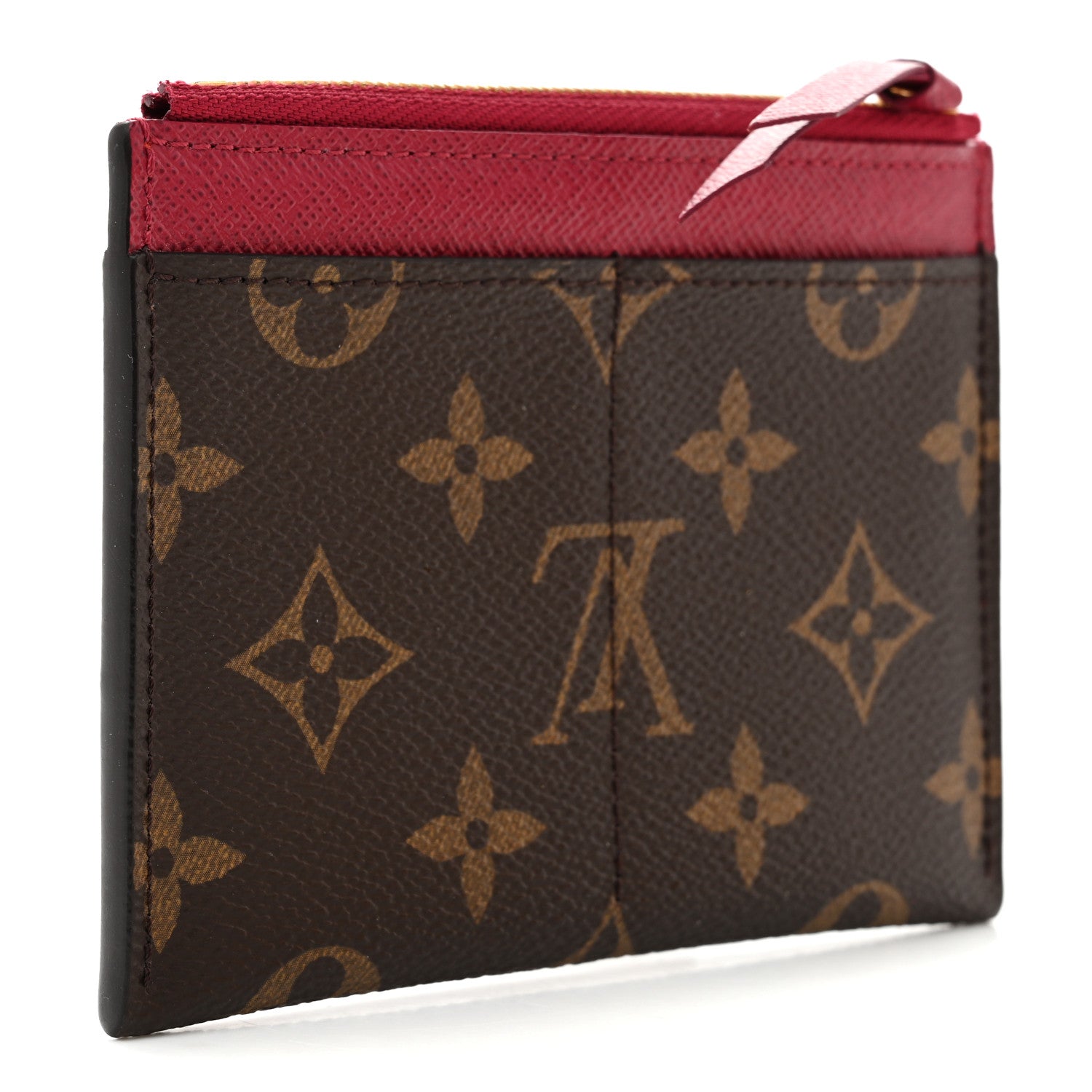 Louis Vuitton Monogram Zipped Card Holder Fuchsia 3 of 7