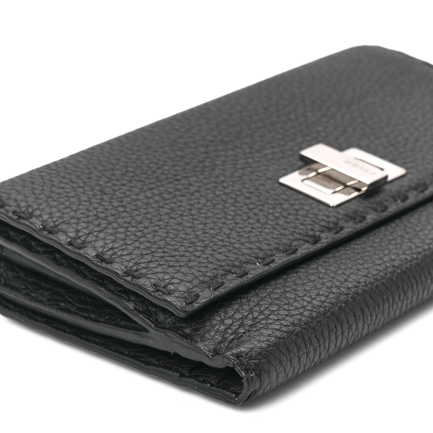 Cuoio Romano Selleria Peekaboo Continental Wallet Asfalto