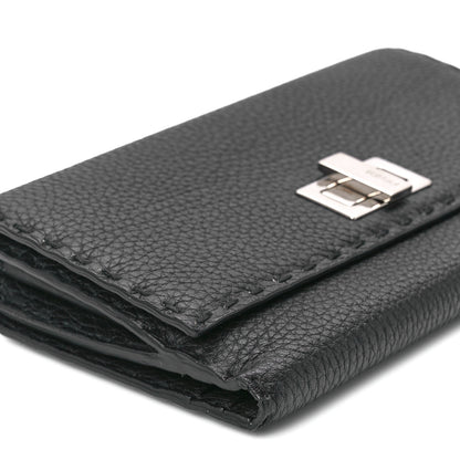 Fendi Cuoio Romano Selleria Peekaboo Continental Wallet Asfalto 15 of 16