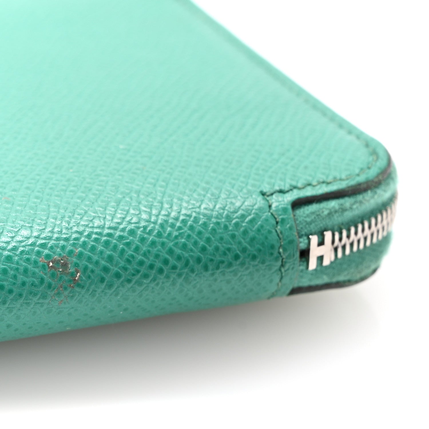 Hermes Epsom Silk'In Wallet Vert Jade 8 of 11