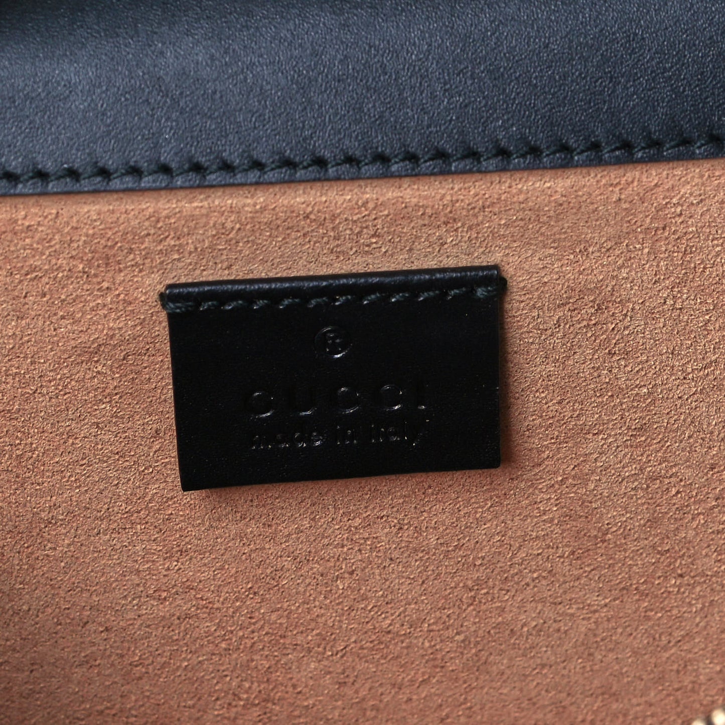Velvet GG Monogram Small Dionysus Shoulder Bag Black