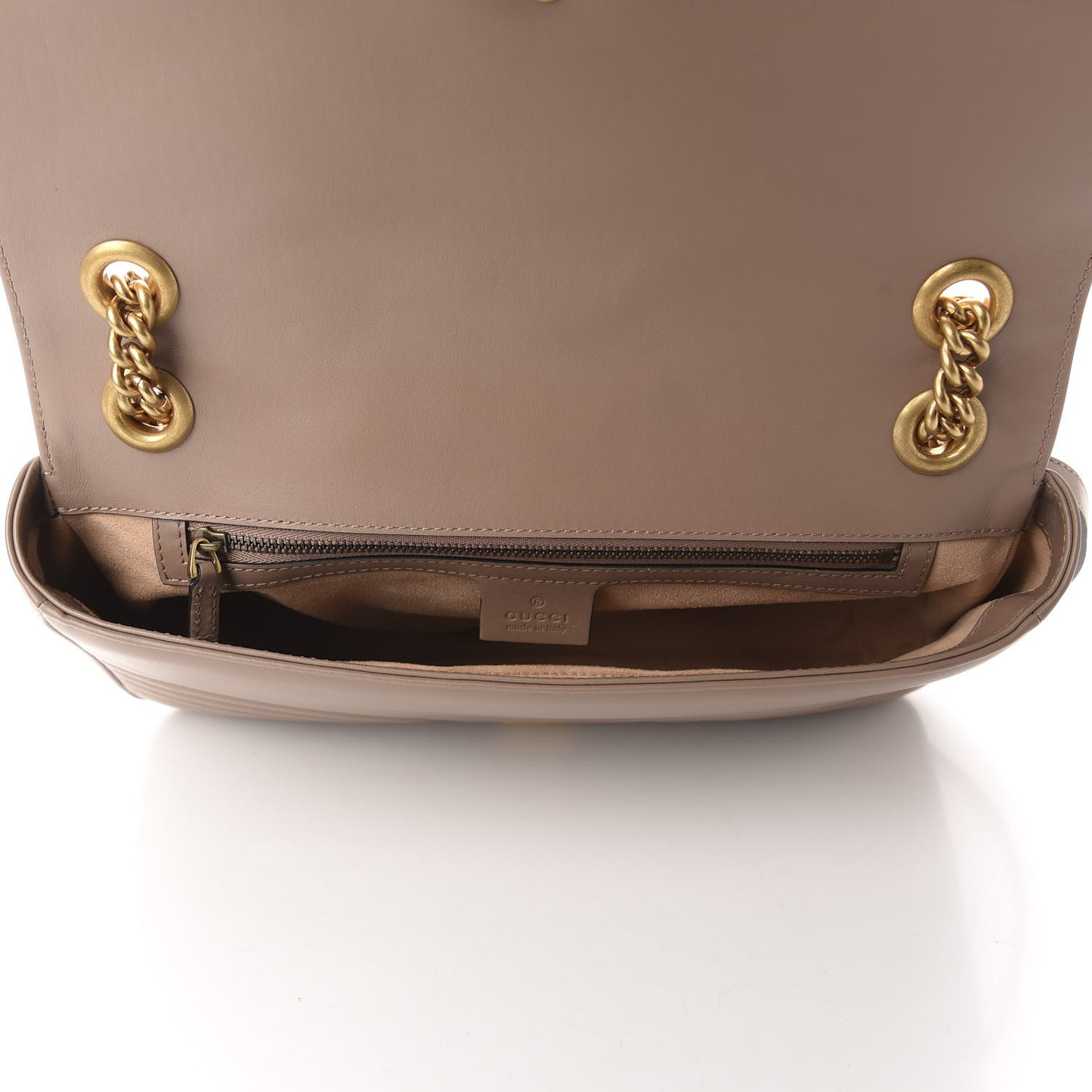 Calfskin Matelasse Medium GG Marmont Shoulder Bag Porcelain Rose