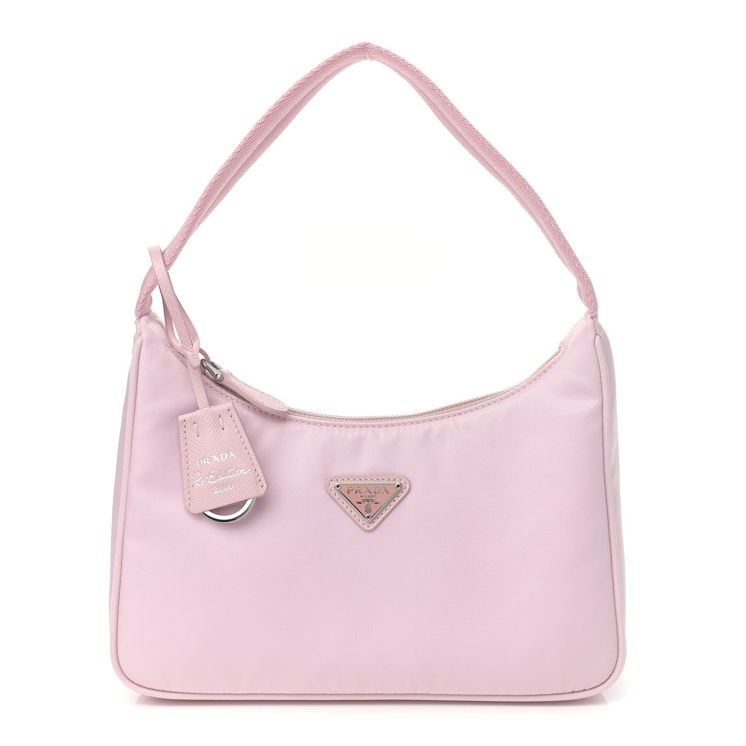 Prada Tessuto Nylon Saffiano Re-Edition 2000 Bag Alabastro 1 of 11