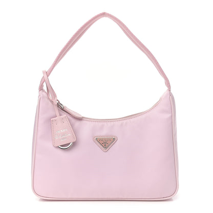 Prada Tessuto Nylon Saffiano Re-Edition 2000 Bag Alabastro 1 of 11