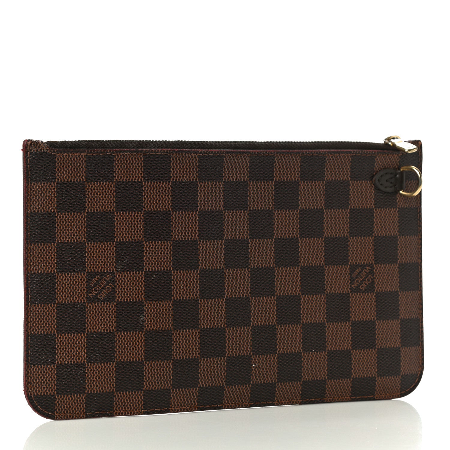 Louis Vuitton Damier Ebene Neverfull MM GM Pochette 3 of 11