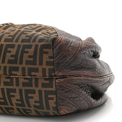 Fendi Zucca Nappa Nuvolata Vitello Tortuga Spy Tobacco Moro 10 of 11