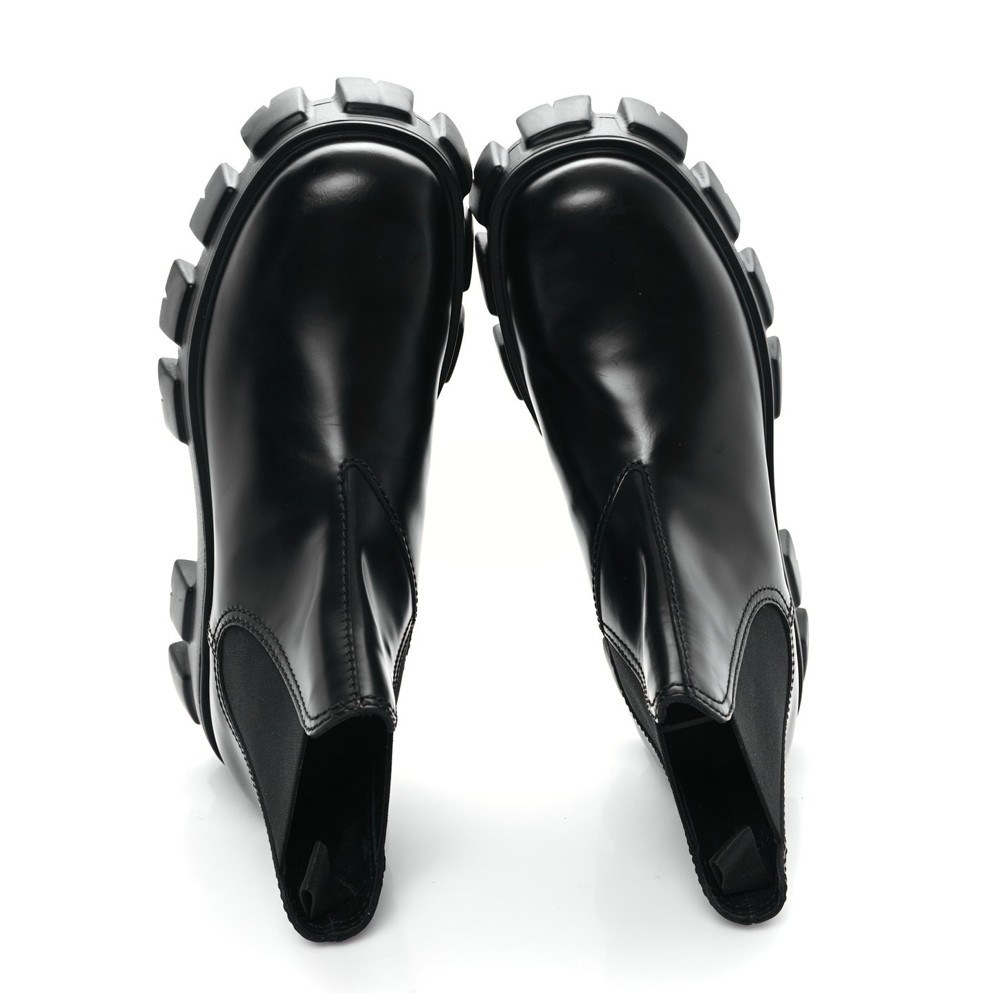 Spazzolato Rois Mens Monolith Chelsea 55mm Ankle Boots 10.5 Black