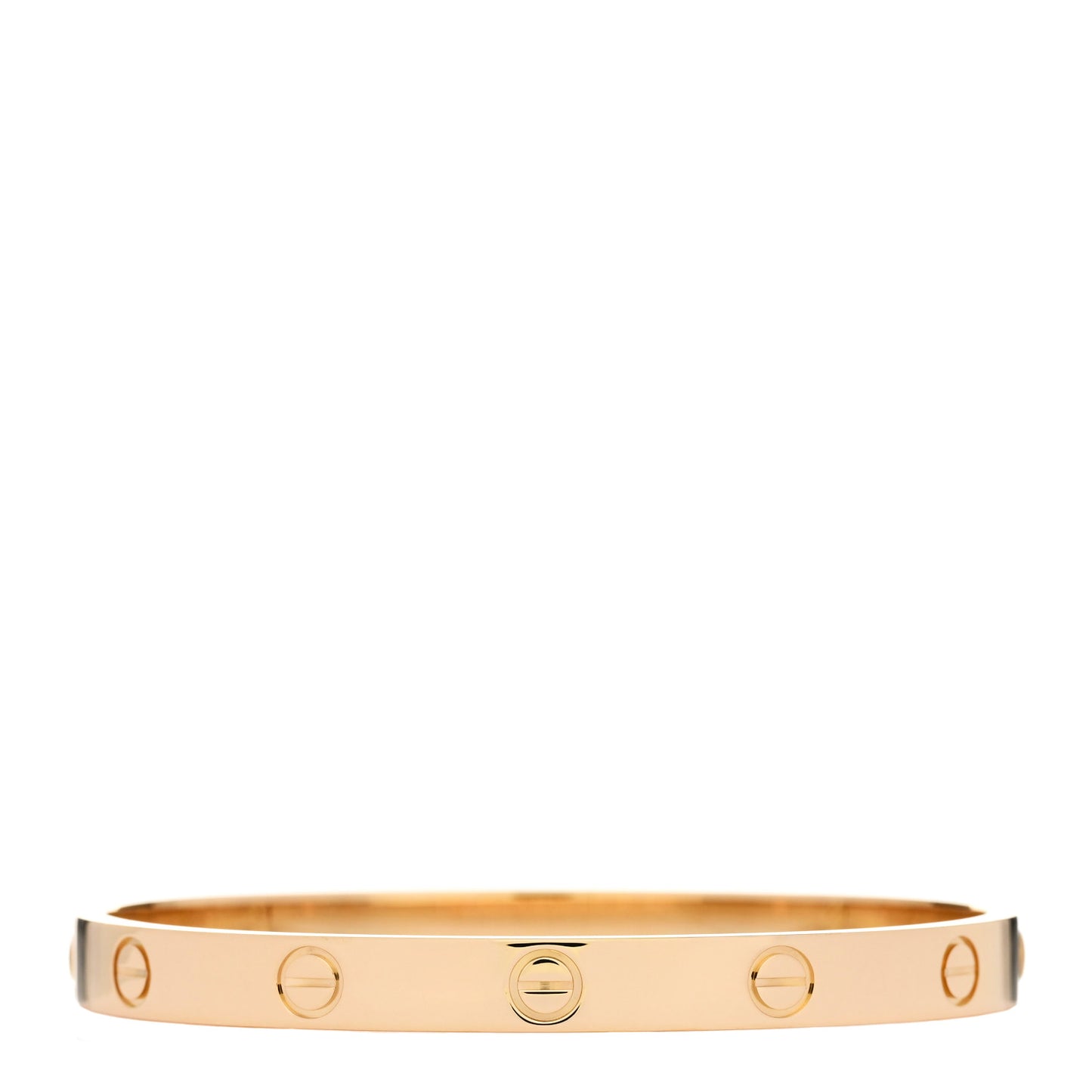 18K Yellow Gold LOVE Bracelet 17