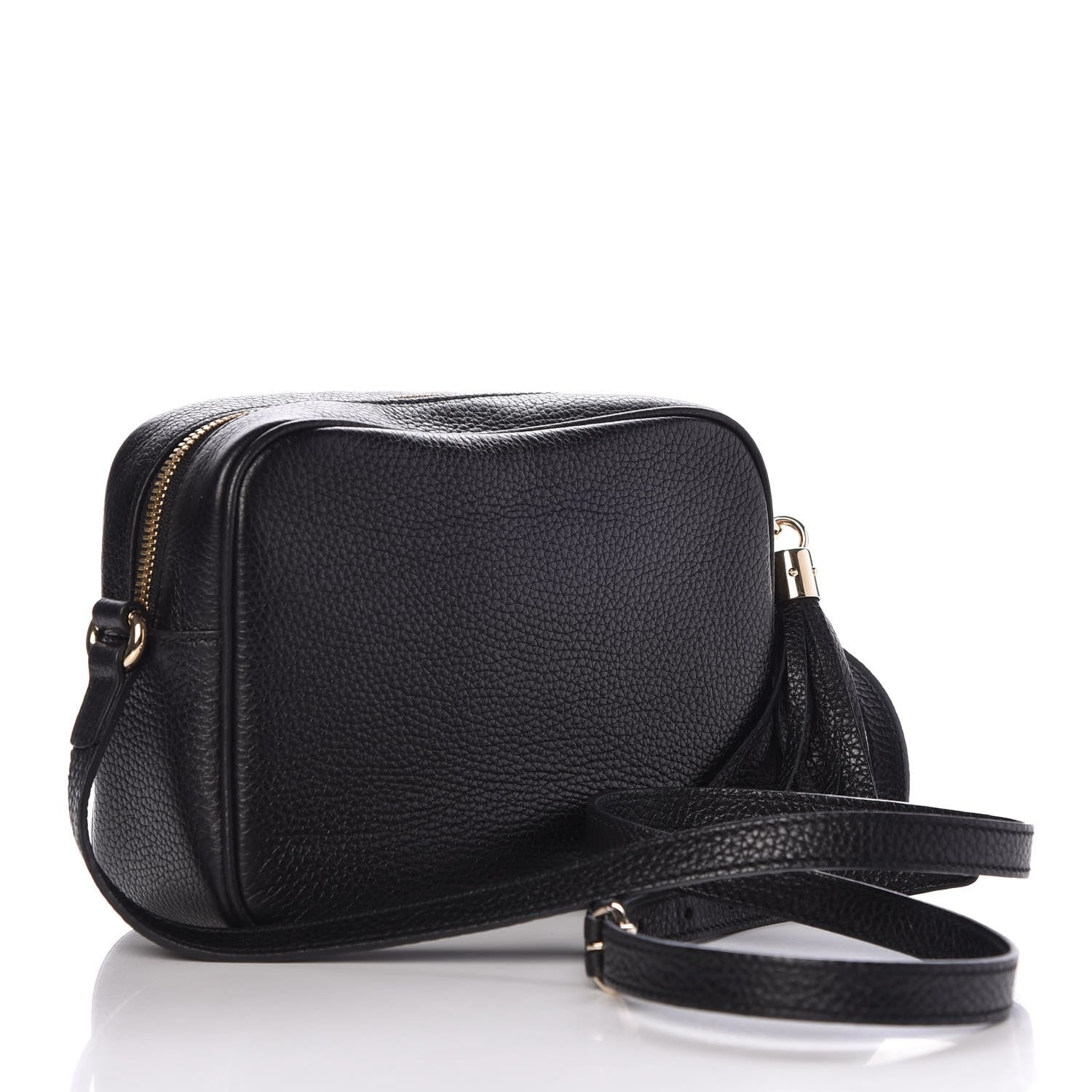 Gucci Pebbled Calfskin Small Soho Disco Bag Black 3 of 8