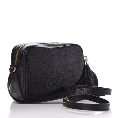 Gucci Pebbled Calfskin Small Soho Disco Bag Black 3 of 8