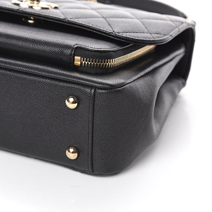 Chanel Caviar Quilted Medium Business Affinity Flap Black 9 of 9