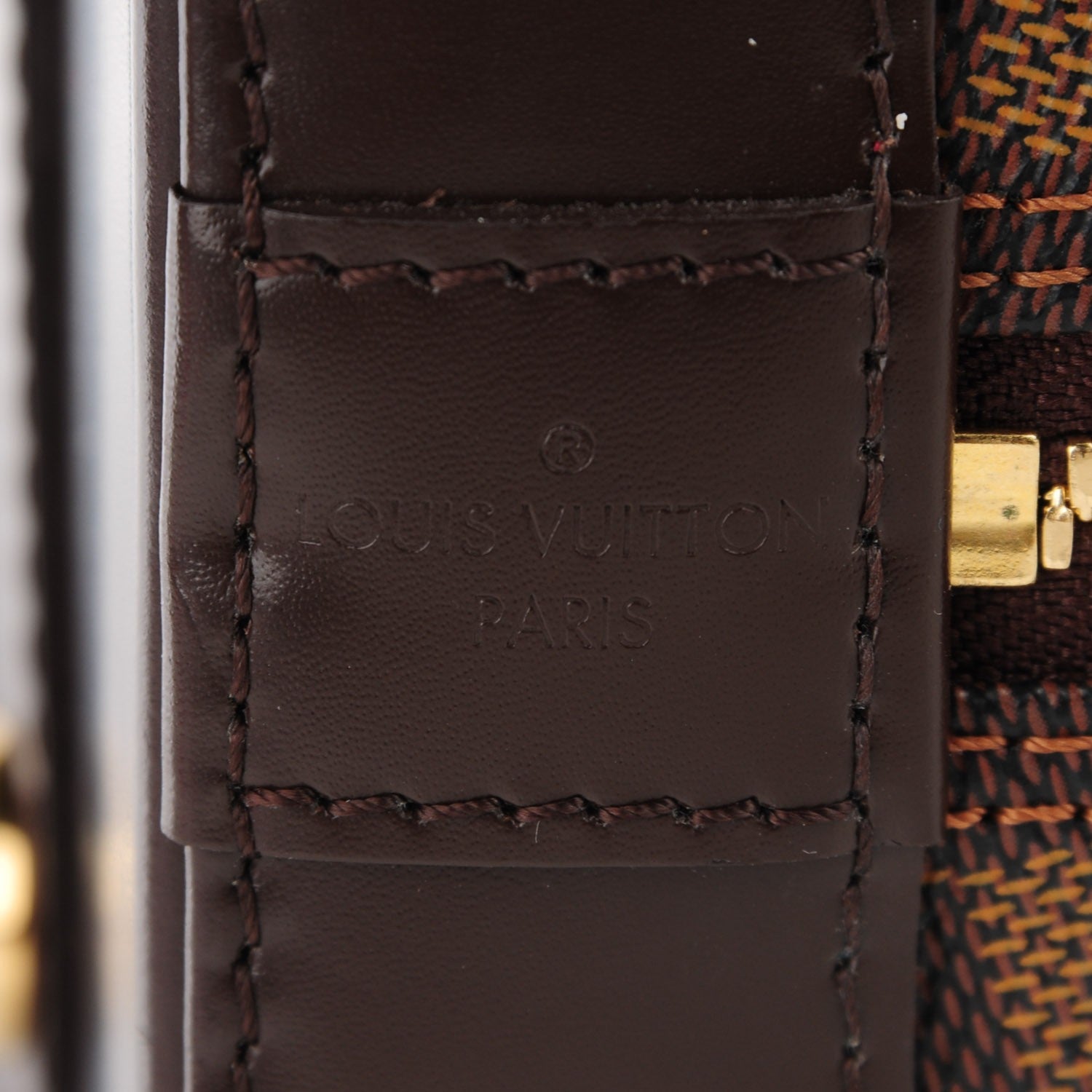 Louis Vuitton Damier Ebene Alma PM 6 of 8