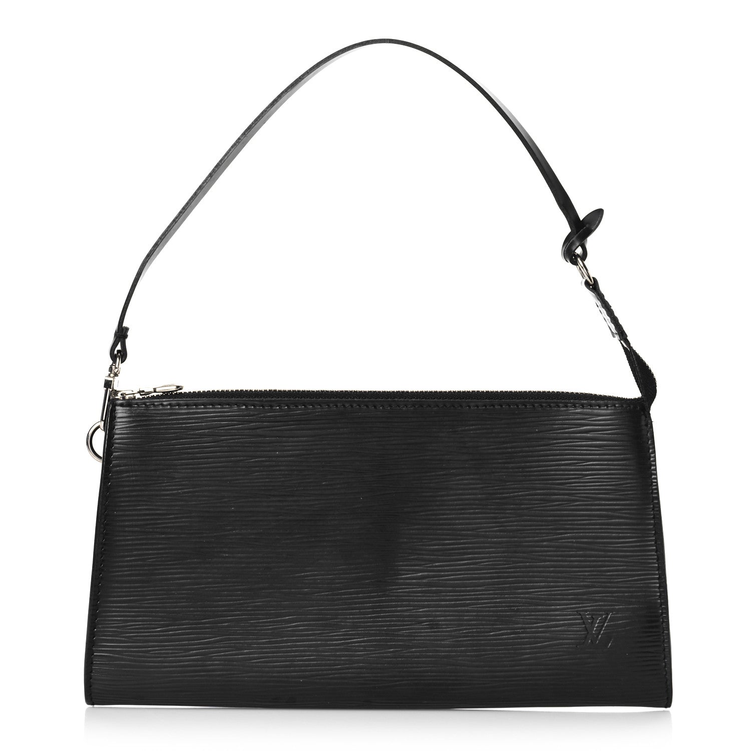 Louis Vuitton Epi Pochette Accessories 24 Black 1 of 8