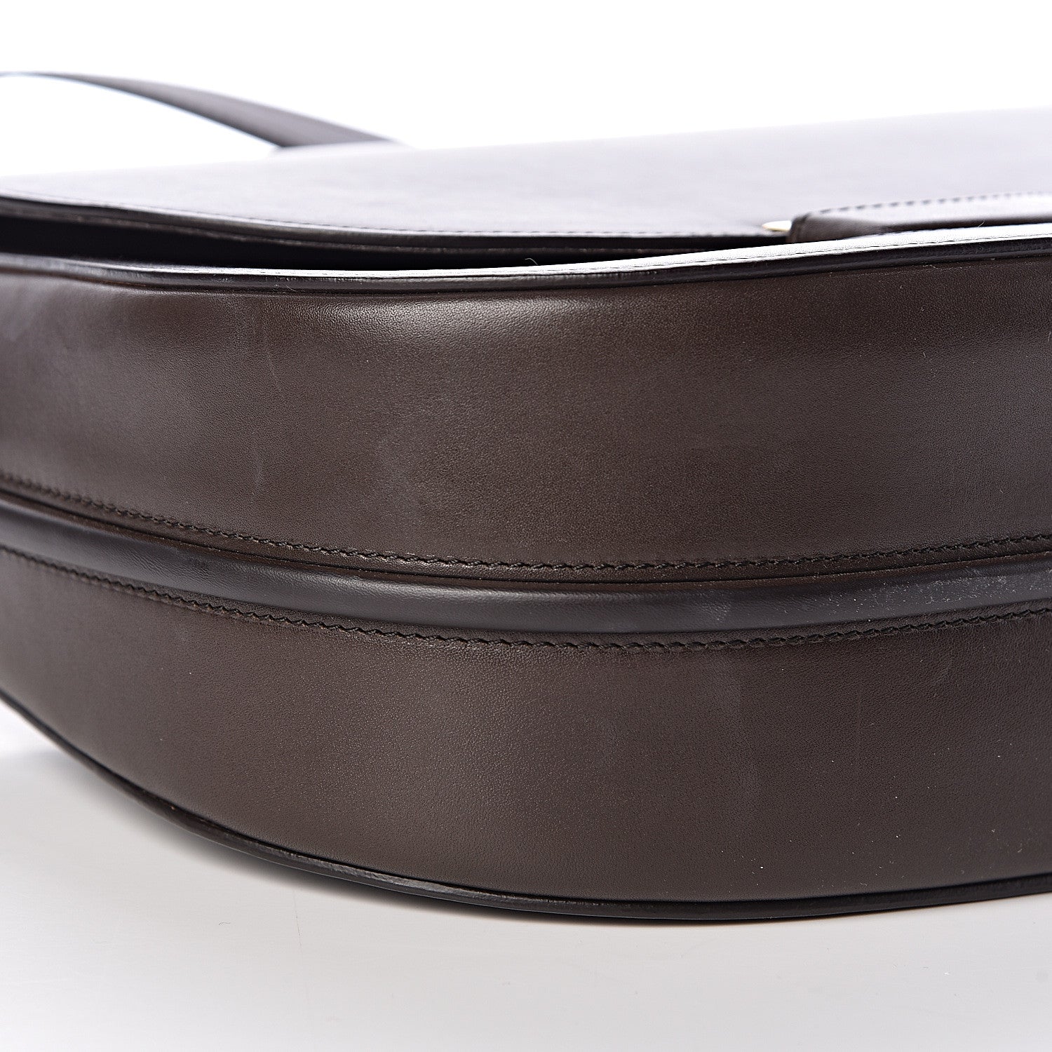 Celine Supersoft Calfskin Medium Trotteur Wood 9 of 21