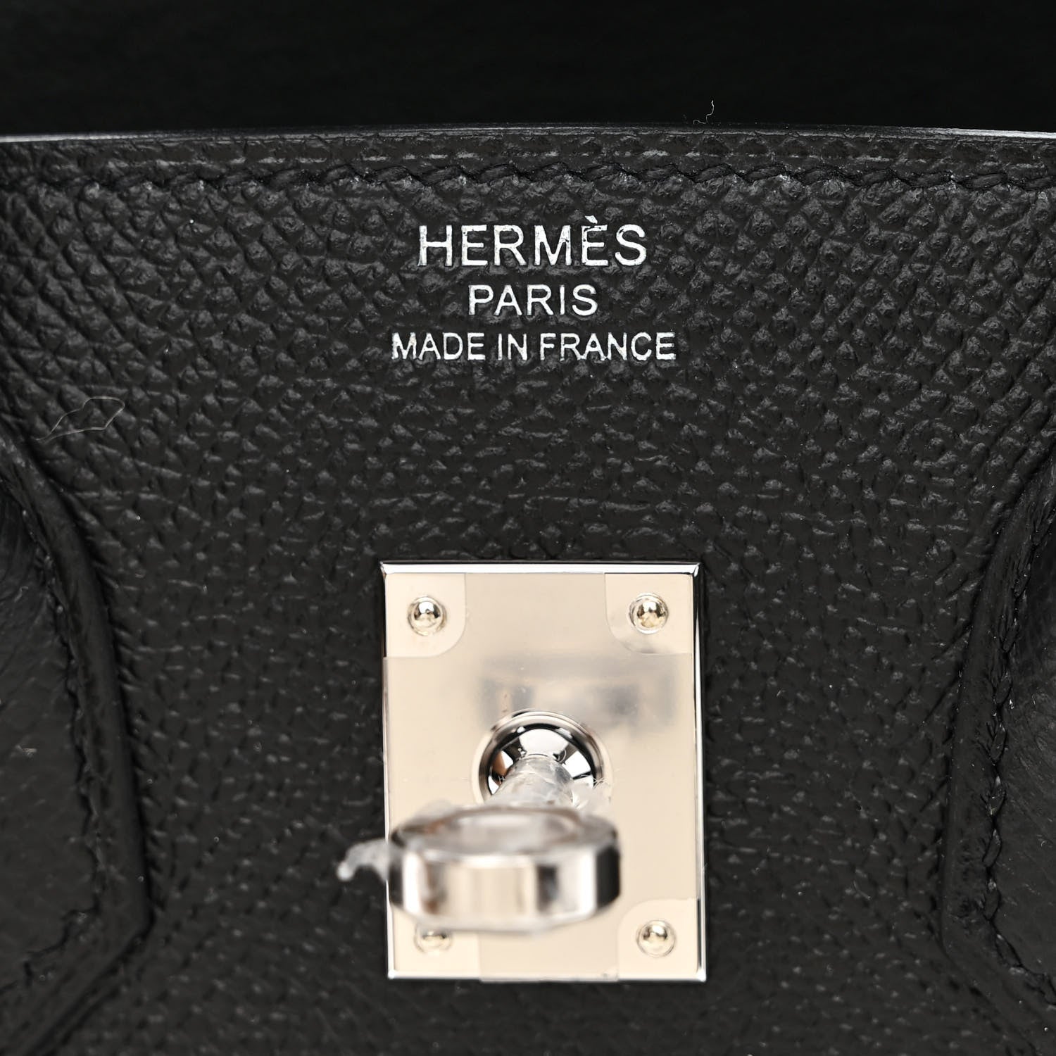Hermes Epsom Birkin Sellier 25 Black 6 of 11