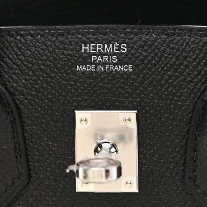 Hermes Epsom Birkin Sellier 25 Black 6 of 11