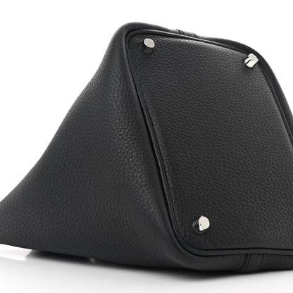 Hermes Taurillon Clemence Picotin Lock 18 PM Black 8 of 10