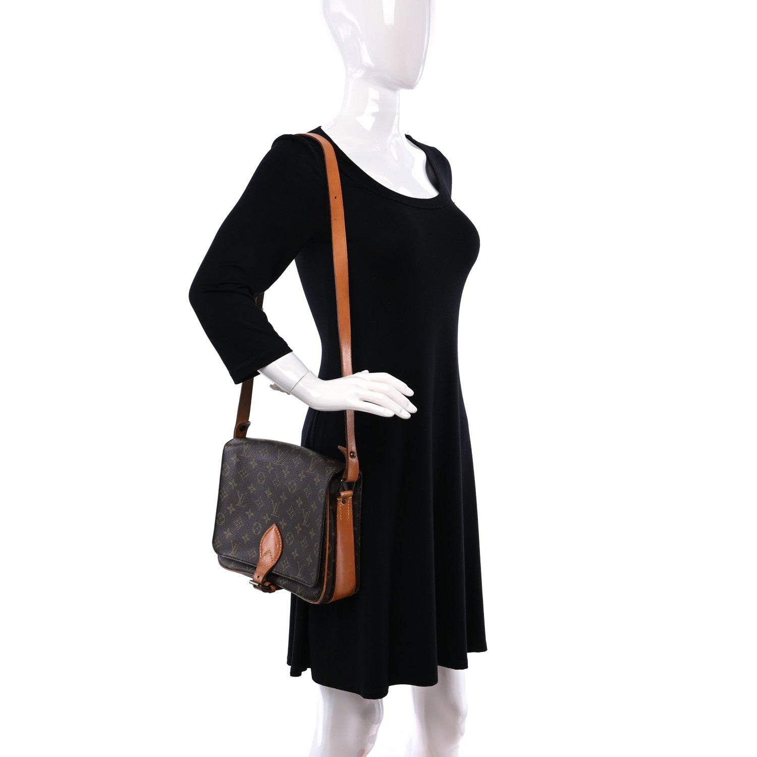 Louis Vuitton Monogram Cartouchiere 26 3 of 10