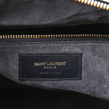 Saint Laurent Calfskin Classic Duffle 6 Marine 6 of 11