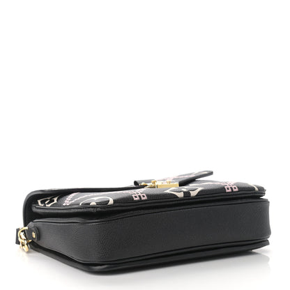 Louis Vuitton Empreinte Monogram Giant Broderies Pochette Metis Black 4 of 9