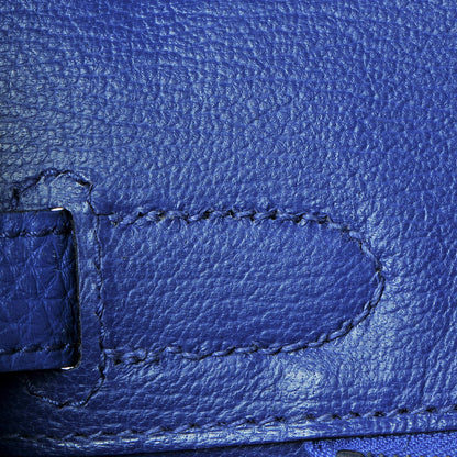 Hermes Togo Birkin 30 Bleu Electrique 24 of 87