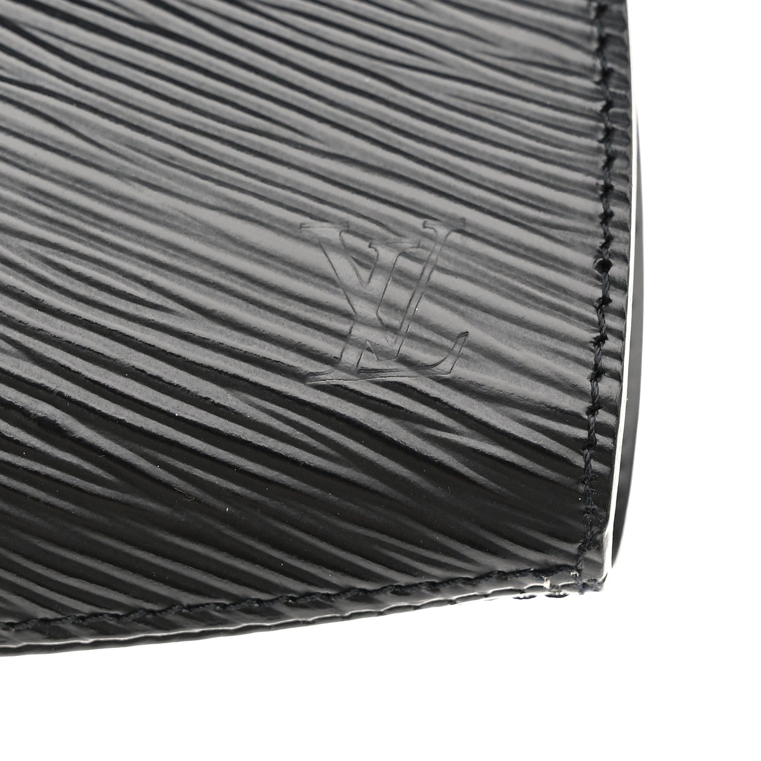 Louis Vuitton Epi Demi Lune Coin Purse Black 7 of 10