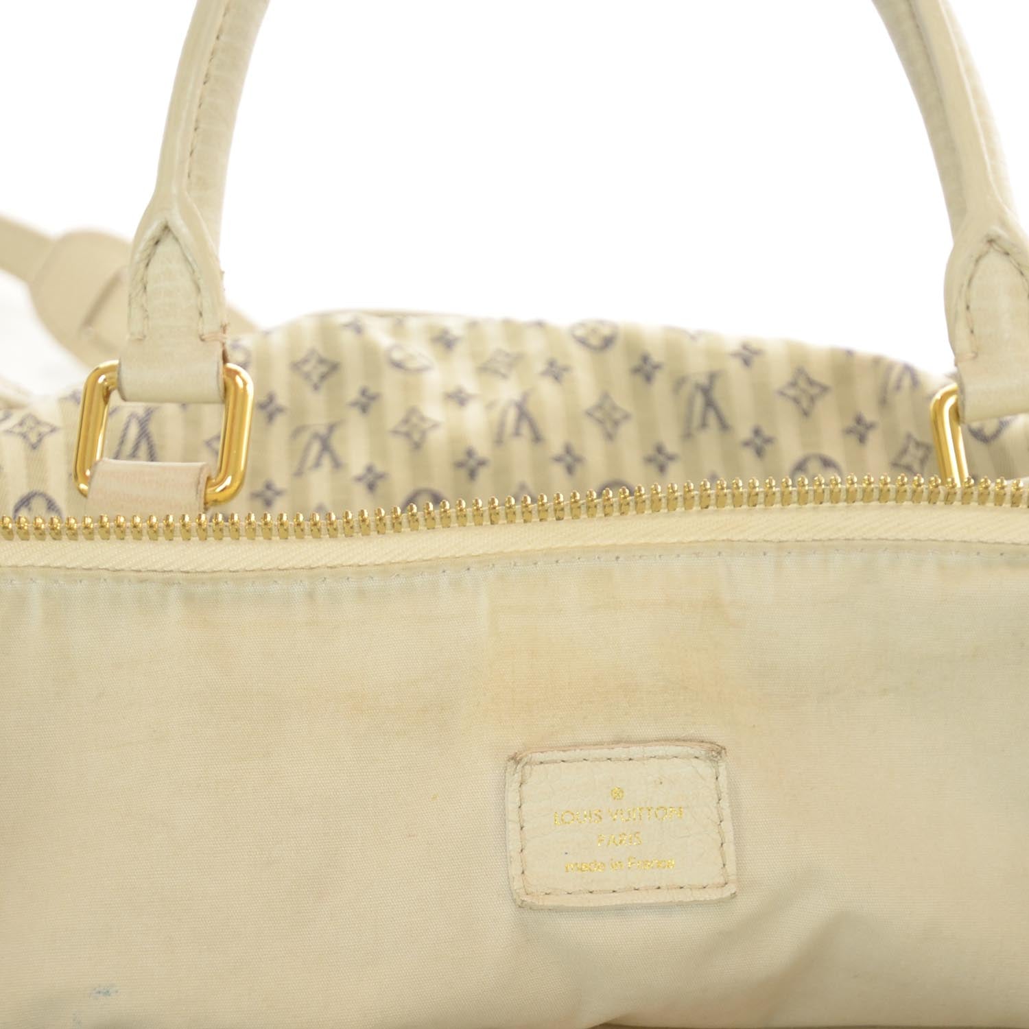 Louis Vuitton Mini Lin Croisette Marina GM Blue 10 of 10