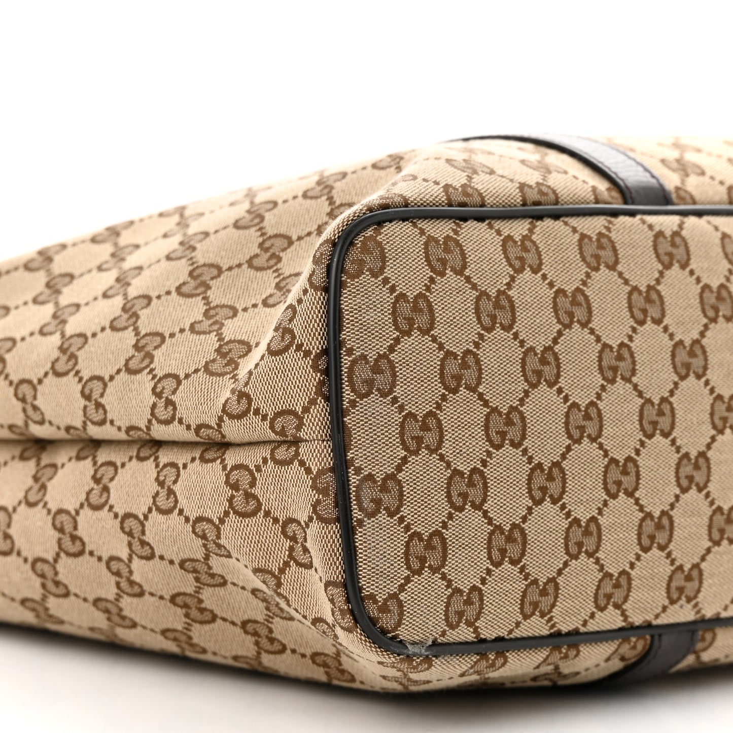 GG Monogram Large Joy Tote Bag Dark Brown