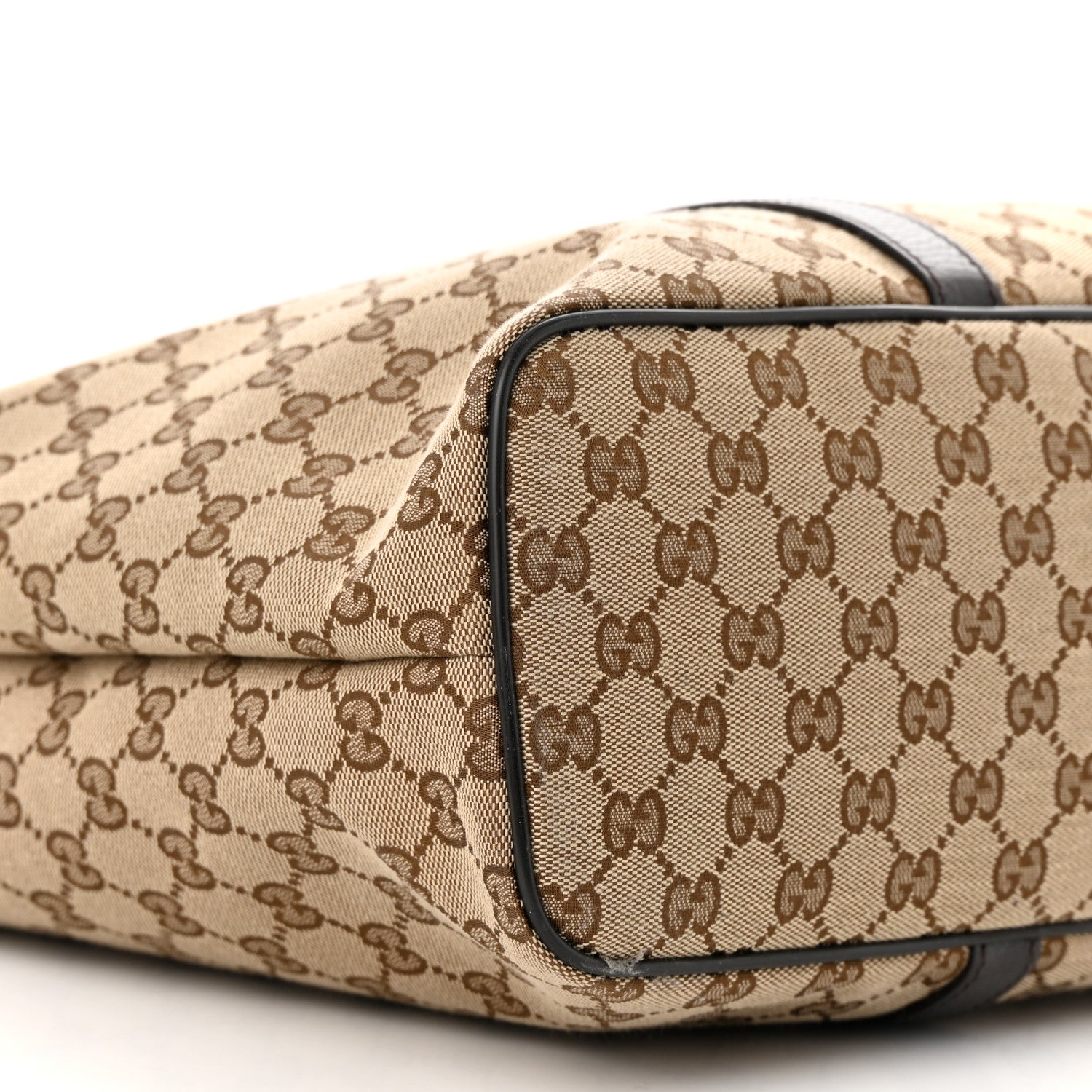 Gucci GG Monogram Large Joy Tote Bag Dark Brown 10 of 11