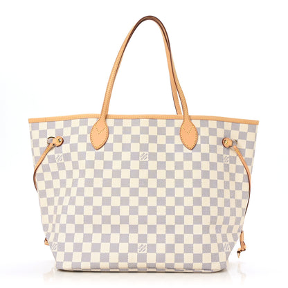 Louis Vuitton Damier Azur Neverfull MM 1 of 9