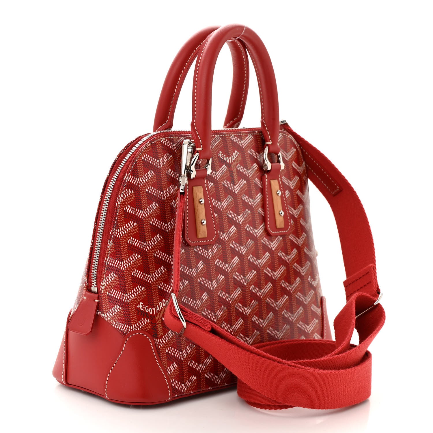 Goyard Goyardine Mini Vendome Red 2 of 8