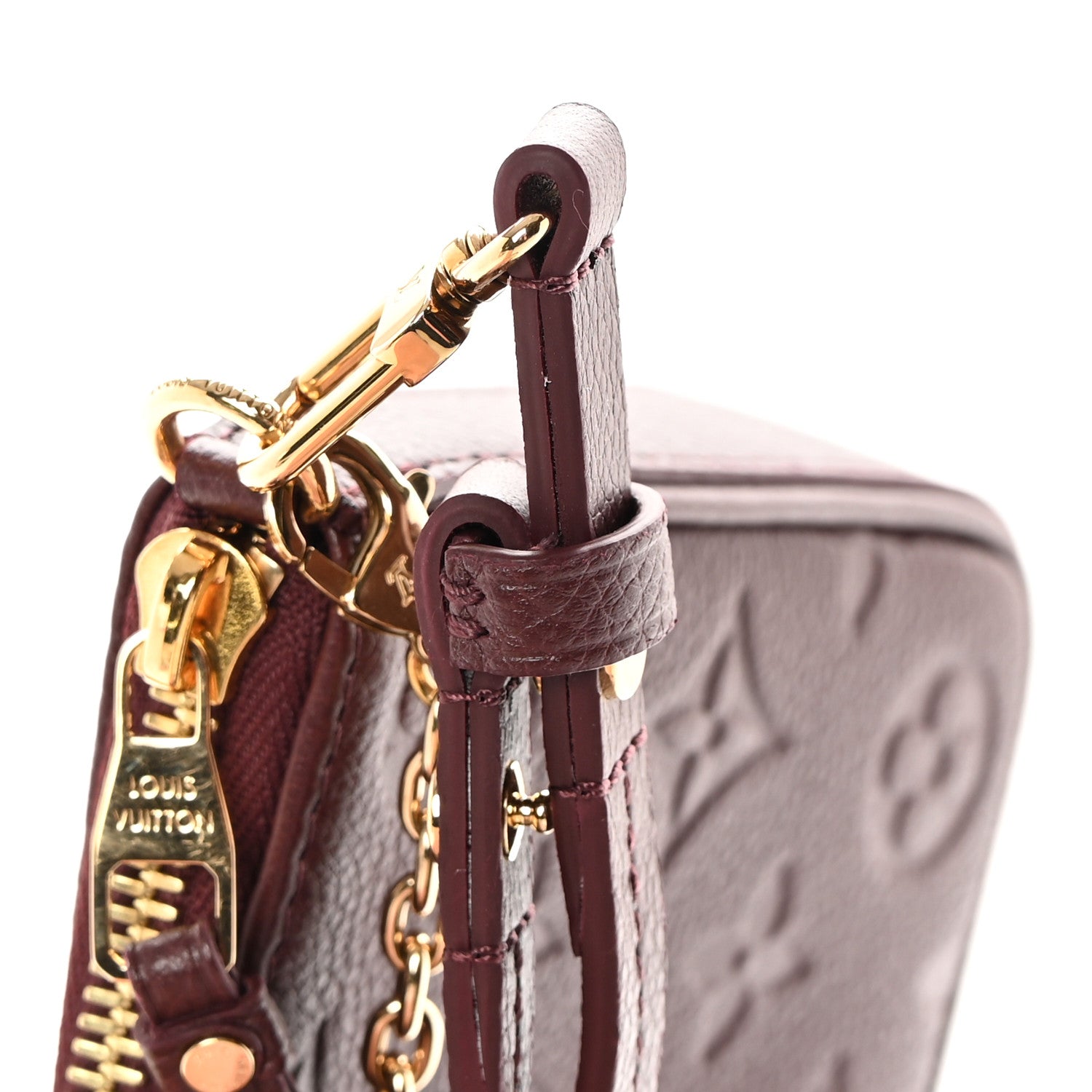 Louis Vuitton Empreinte Easy Pouch On Strap Wine 10 of 11