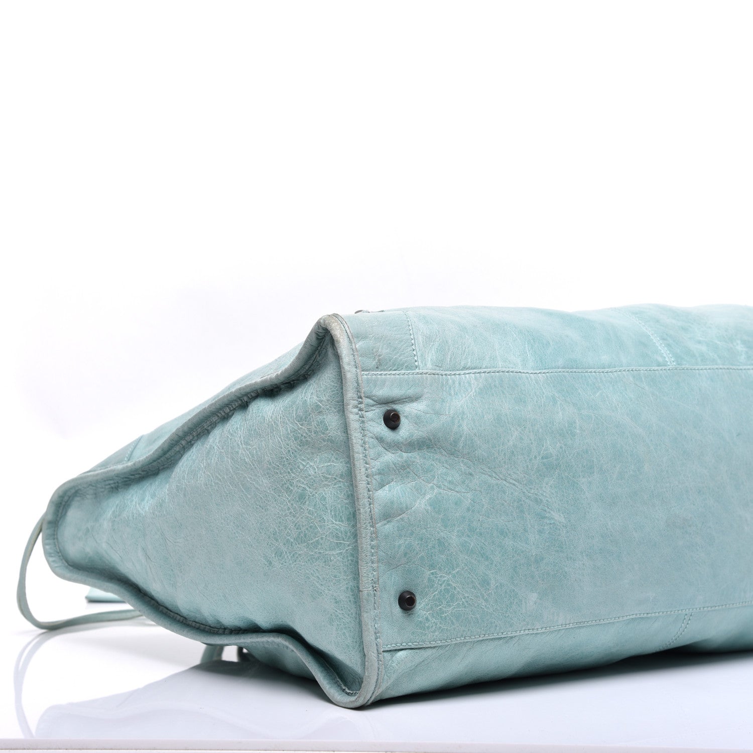 Balenciaga Agneau Classic Hardware Weekender Maldives 8 of 9