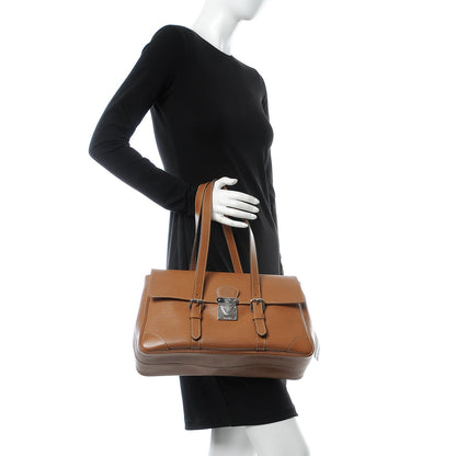 Louis Vuitton Epi Segur MM Cannelle 2 of 12
