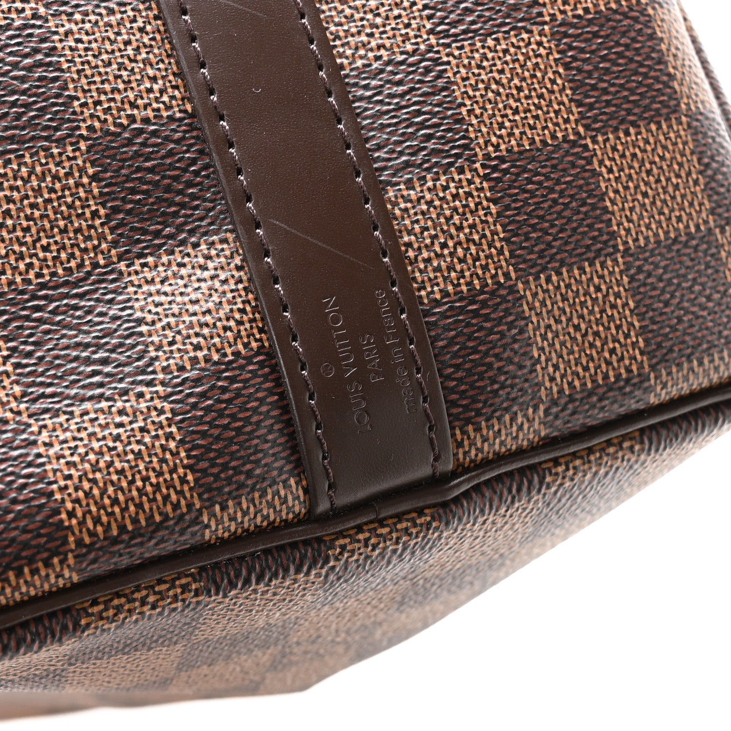 Louis Vuitton Damier Ebene Speedy Bandouliere 25 6 of 10