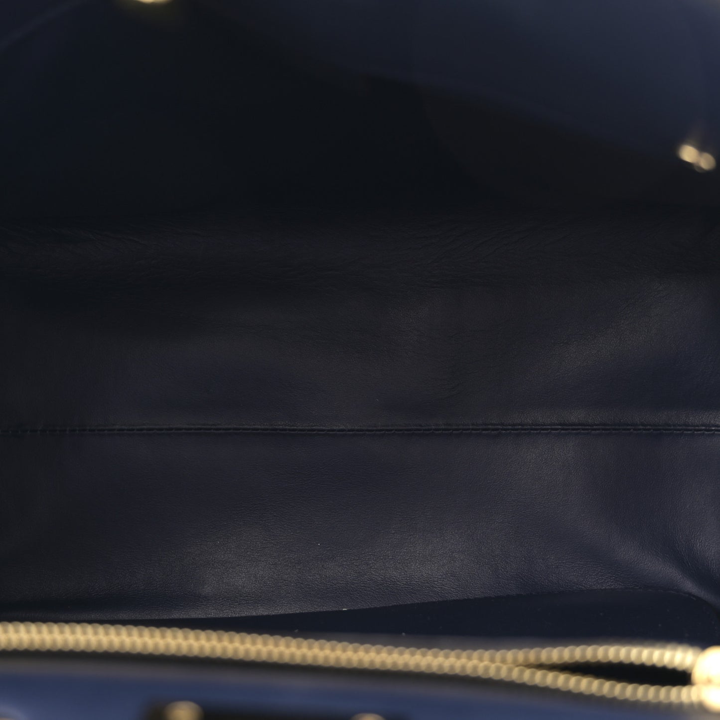 Calfskin Studio Bag Navy