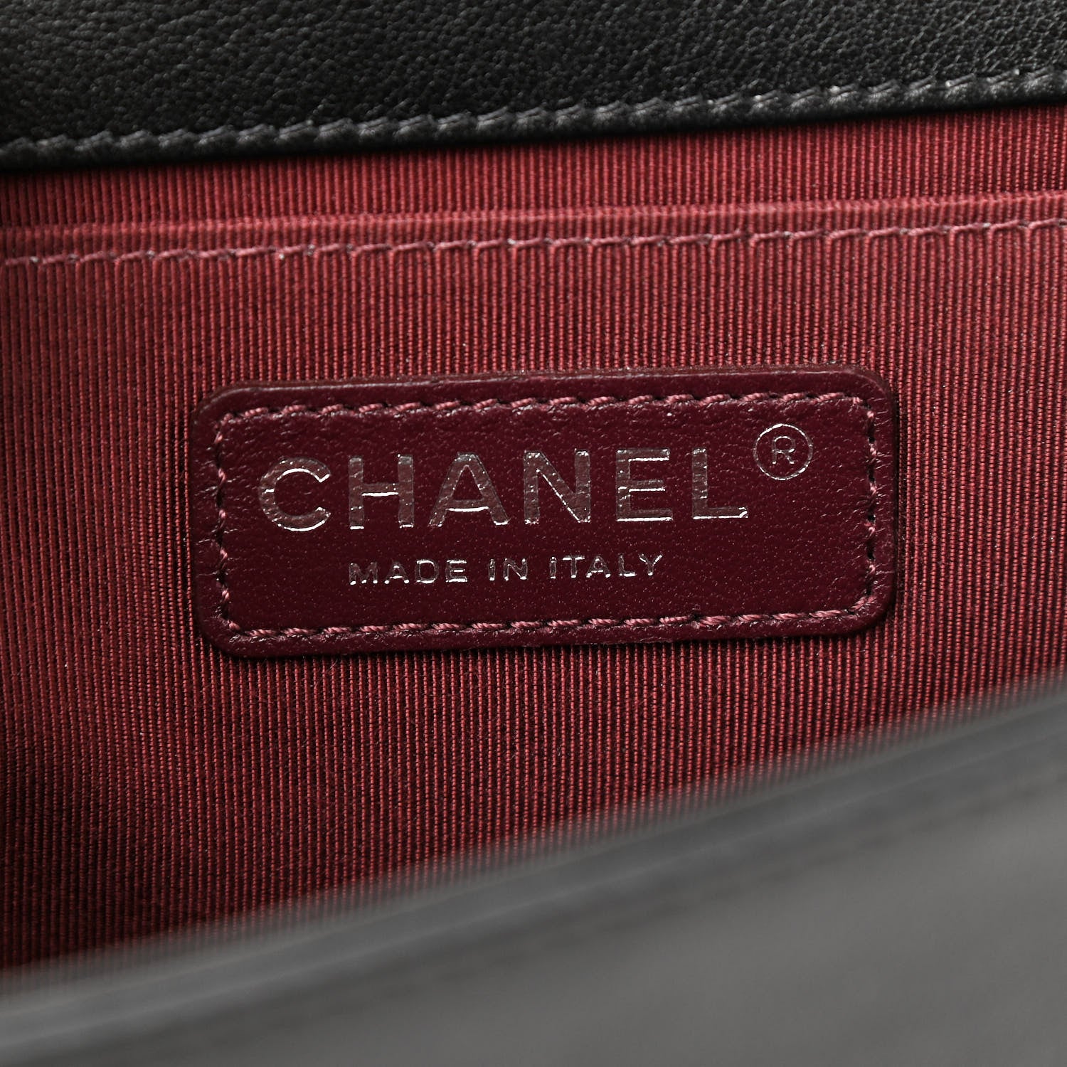 Chanel Velvet Quilted Medium Boy Flap Black 5 of 10