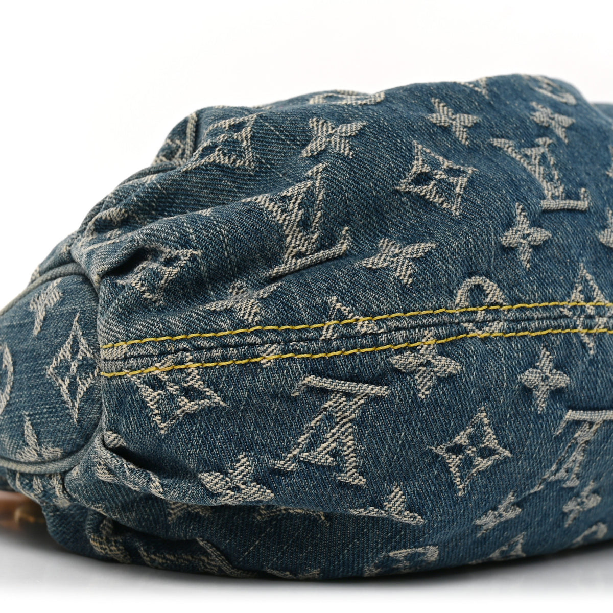 Monogram Denim Pleaty Blue