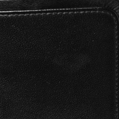 Chanel Crumpled Calfskin Quilted Jumbo Double Flap So Black 7 of 8
