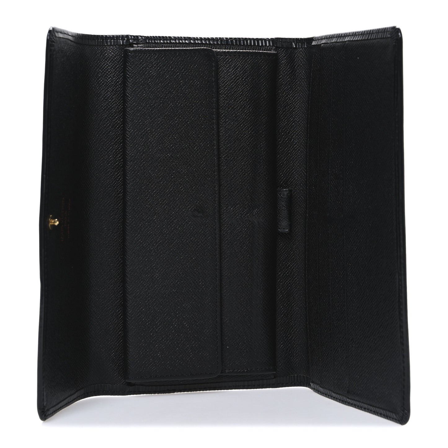 Epi Porte Tresor International Wallet Black