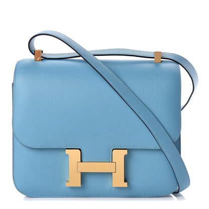 Hermes Evercolor Constance 24 Bleu Du Nord 1 of 26