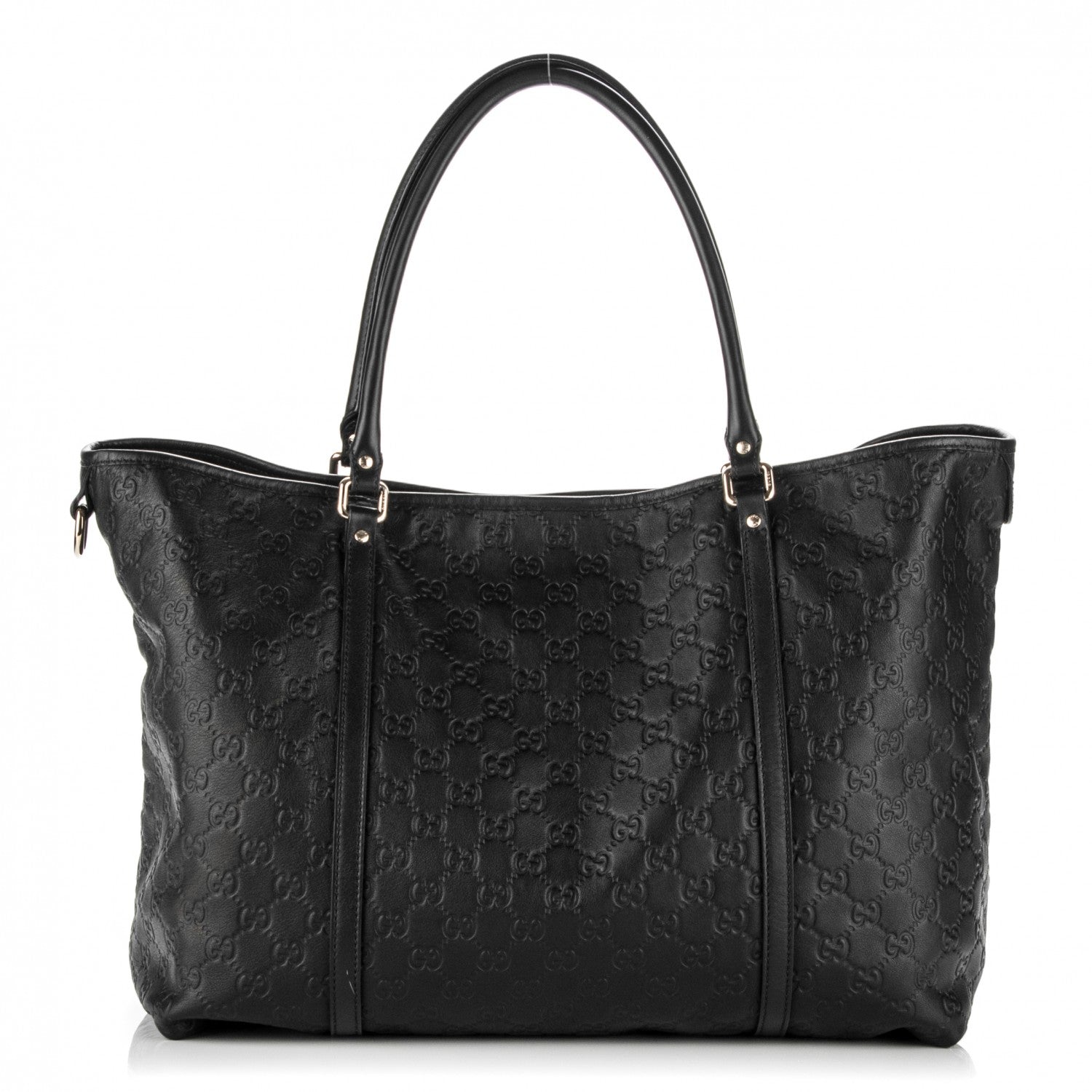 Gucci Guccissima Large Joy Tote Black 1 of 9