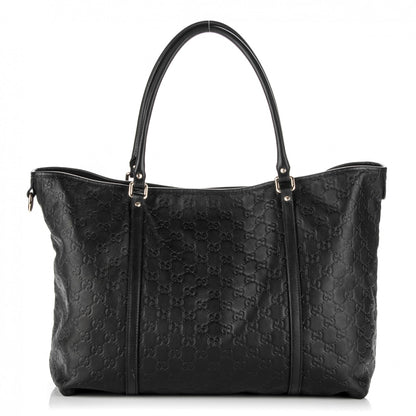 Gucci Guccissima Large Joy Tote Black 1 of 9