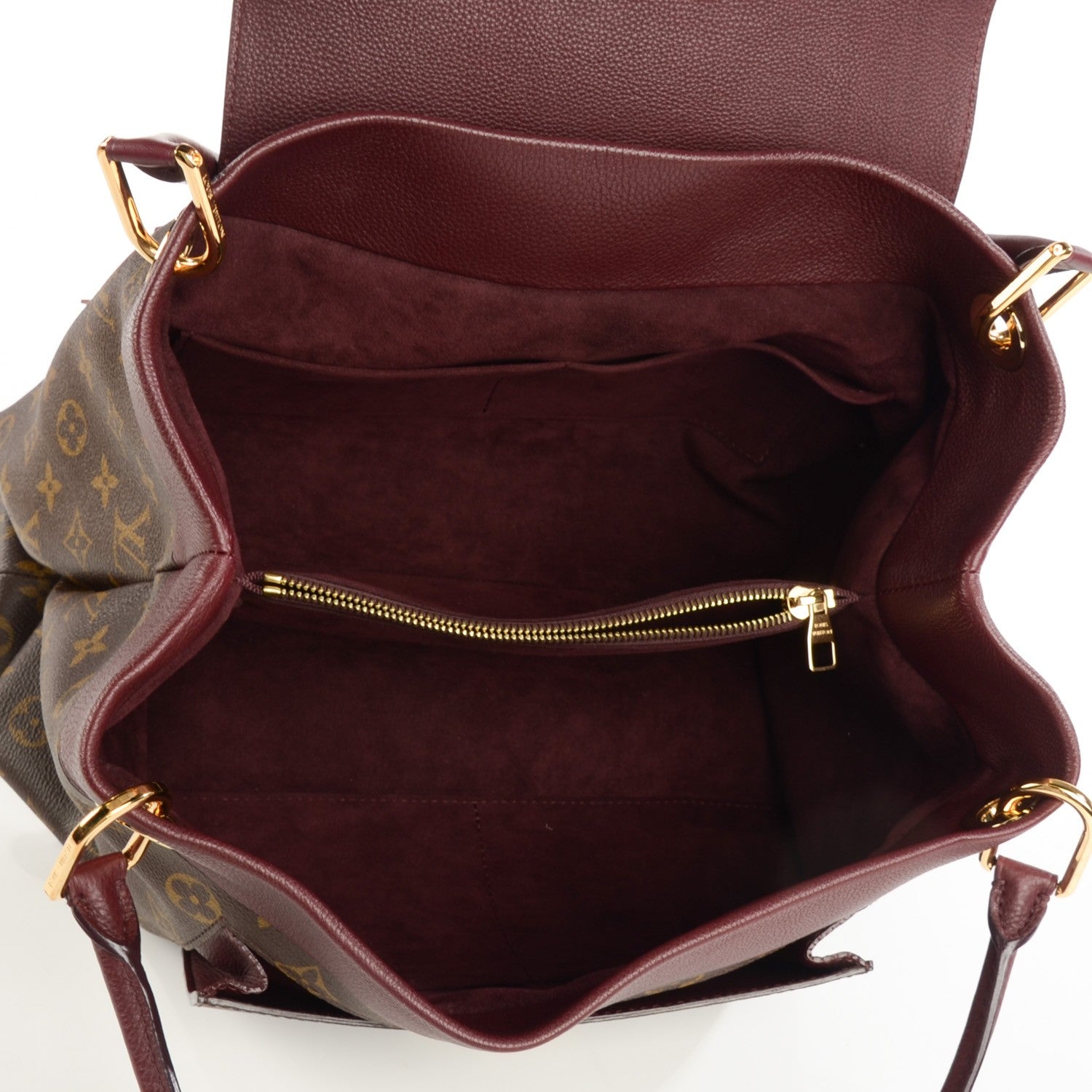 Louis Vuitton Monogram Olympe Bordeaux 6 of 8