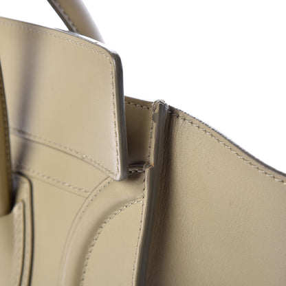 Celine Smooth Calfskin Mini Luggage Light Grey 30 of 31