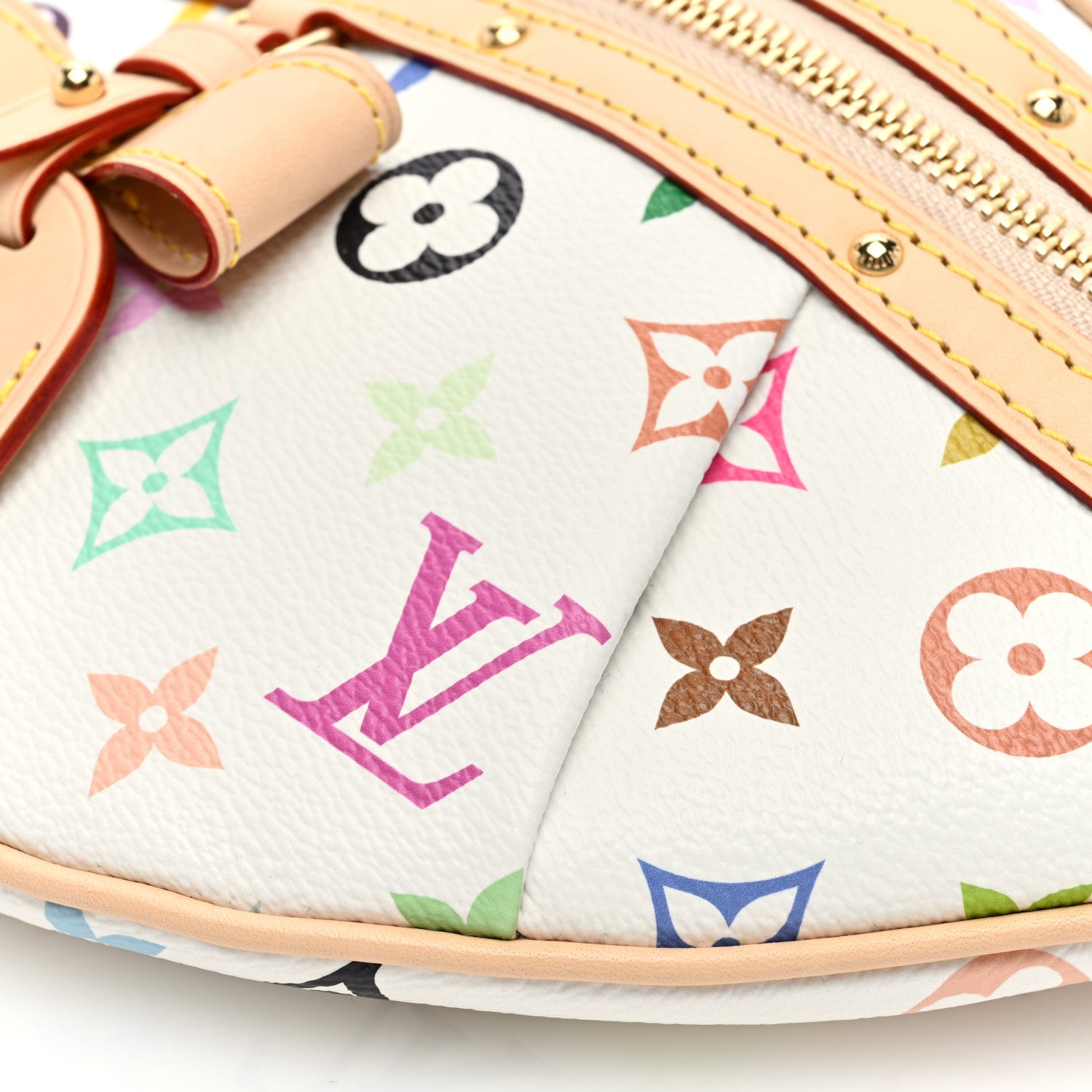 Louis Vuitton LV X TM Monogram Multicolor High Rise Bumbag White 9 of 9