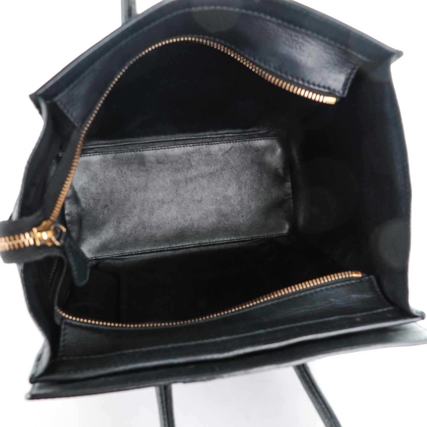 Smooth Calfskin Micro Luggage Black