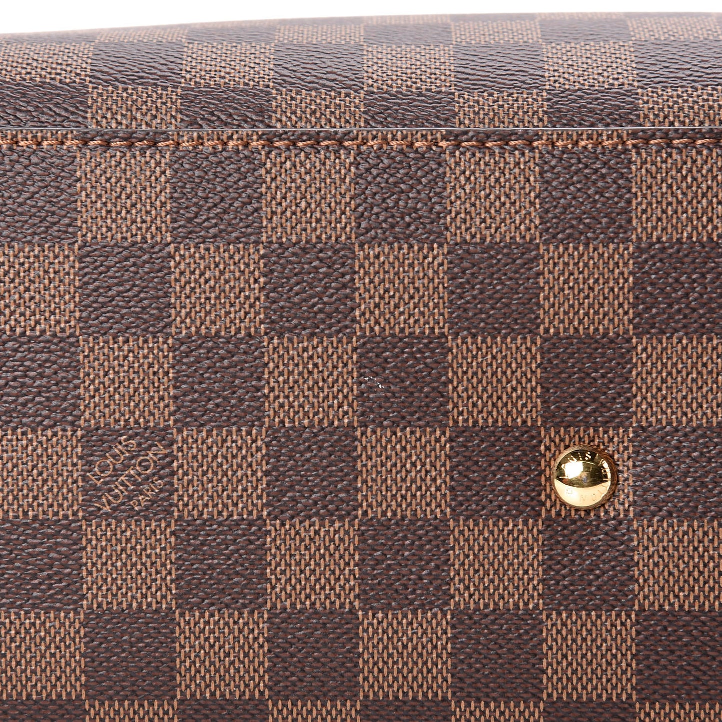 Damier Ebene LV Riverside Lie De Vin